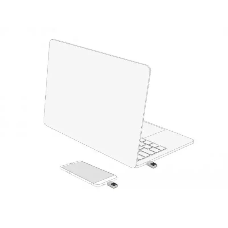 USB atmintinė DeLOCK 16 GB USB-C 5 Gbps metalinis korpusas