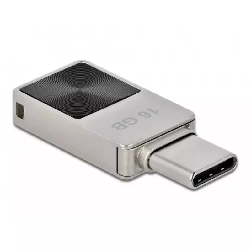 USB atmintinė DeLOCK 16 GB USB-C 5 Gbps metalinis korpusas