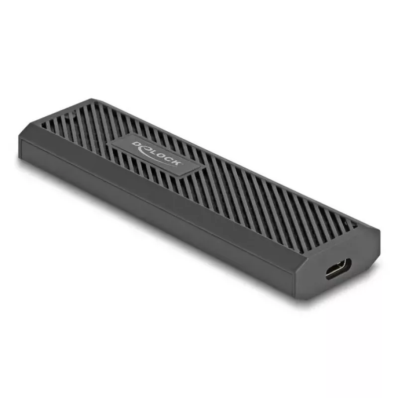 SSD korpusas DeLOCK 42031 juodas M.2 PCIe SATA 20 Gbit/s