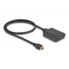 DeLOCK HDMI skirstytuvas 1 x HDMI įėjimas į 2 x HDMI išėjimus 4K 60 Hz