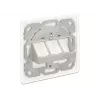 RJ-45 kištukinis lizdas DeLOCK 86194 sidabrinis baltas