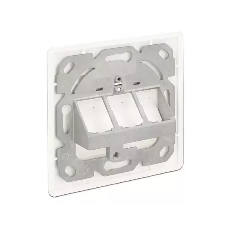 RJ-45 kištukinis lizdas DeLOCK 86194 sidabrinis baltas