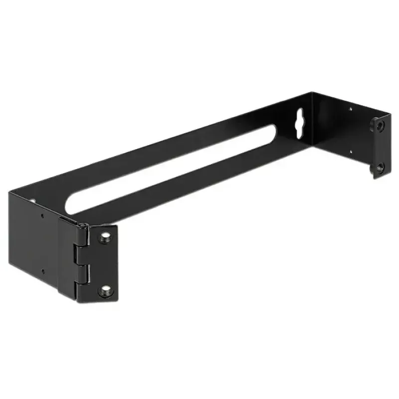 Prie sienos montuojamas stovas DeLOCK 43303 1U juodas