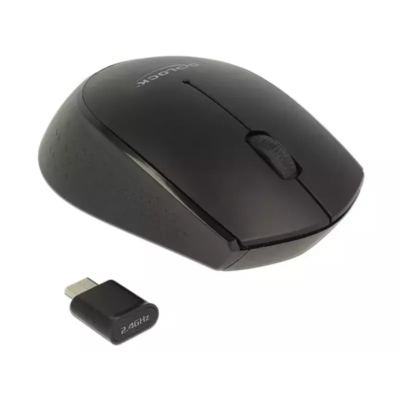 Pelė DeLOCK 12526 belaidė RF optinė 1000 DPI