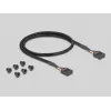 Priekinė panelė DeLOCK 3,5 colio USB 3.2 Gen 1 2 x USB Type-A HD-Audio