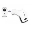 Rankinis brūkšninių kodų skaitytuvas DeLOCK 90587 1D 2D belaidis Bluetooth USB baltas