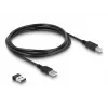 Rankinis brūkšninių kodų skaitytuvas DeLOCK 90587 1D 2D belaidis Bluetooth USB baltas