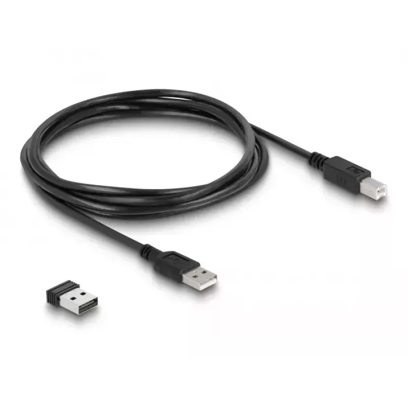 Rankinis brūkšninių kodų skaitytuvas DeLOCK 90587 1D 2D belaidis Bluetooth USB baltas