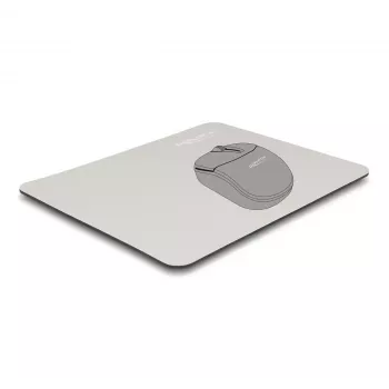 Pelės kilimėlis DeLOCK 12147 Pilkas 180x220 mm Guminis Neslystantis