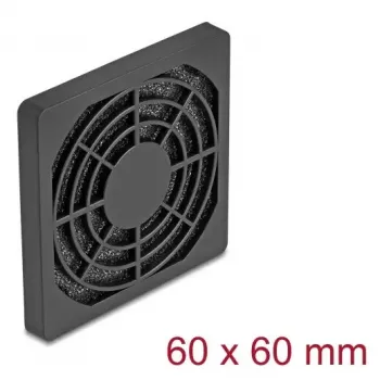 Ventiliatoriaus grotelės DeLOCK 67310 ABS juodos 64mm 50x50mm