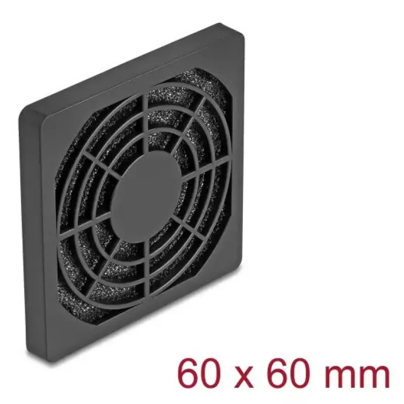 Ventiliatoriaus grotelės DeLOCK 67310 ABS juodos 64mm 50x50mm