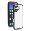 Apsauginio dėklo dangtelis, skirtas iPhone 17, DELOCK, permatomai juodas, tinka 16 cm (6,3 colio) ekranui