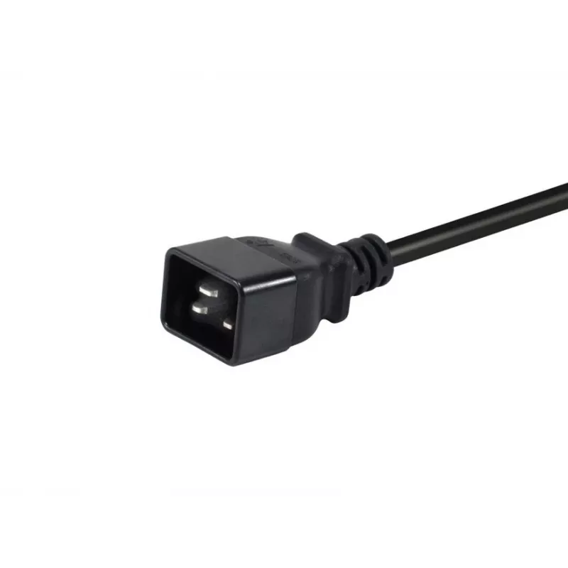 Equip 112130 maitinimo laidas juodas 1,8 m IEC C20 IEC C19