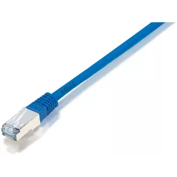 Equip Cat.5e F/UTP komutacinis kabelis, 0,5 m, mėlynas, 0,50 m, Cat5e, F/UTP (FTP), RJ-45, RJ-45, Mėlyna