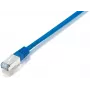 Equip Cat.5e F/UTP komutacinis kabelis, 0,5 m, mėlynas, 0,50 m, Cat5e, F/UTP (FTP), RJ-45, RJ-45, Mėlyna