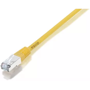 Equip Cat.5e F/UTP komutacinis kabelis, 2,0 m, geltonas, 2 m, Cat5e, F/UTP (FTP), RJ-45, RJ-45, geltonas