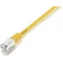 Equip Cat.5e F/UTP komutacinis kabelis, 2,0 m, geltonas, 2 m, Cat5e, F/UTP (FTP), RJ-45, RJ-45, geltonas
