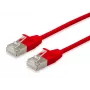 Equip Cat.6A F/FTP plonas komutacinis kabelis 1,5 m raudonas 10000 Mbit/s
