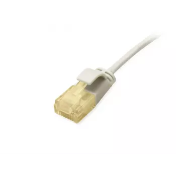 Equip Cat.6A U/UTP plonas komutacinis kabelis 2m pilkas 10000 Mbit/s