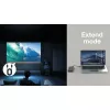 Techly IDATA USBC-HUB5WL AV plėtinys AV siųstuvas ir imtuvas Juodas