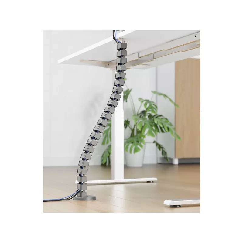 Kabelių apvalkalas Equip Deluxe kabelis Management Spine pilkas