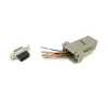 Equip DB9 į RJ45 adapteris, moteriška, serijinė, pilka, 72x33x16 mm