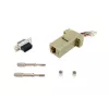 Equip DB9 į RJ45 adapteris, moteriška, serijinė, pilka, 72x33x16 mm