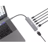 Equip USB-C 6 viename daugiafunkcis adapteris, HDMI 4K/30Hz, USB-C x 4, USB-A x 1, 5Gbps, 100W USB PD