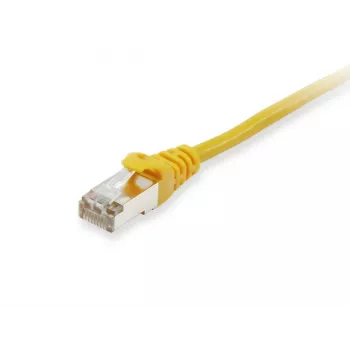 Equip Cat.6 S/FTP komutacinis kabelis, 0,5 m, geltonas, 0,5 m, Cat6, S/FTP (S-STP), RJ-45, RJ-45, geltonas