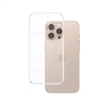 PanzerGlass ® HardCase permatomas iPhone 16 Pro Max dėklas