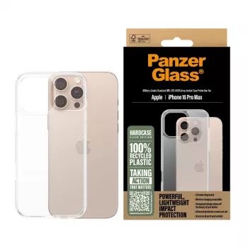PanzerGlass ® HardCase permatomas iPhone 16 Pro Max dėklas