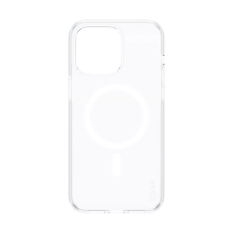 PanzerGlass CARE™ by ® Urban Combat Case Transparent w. White MagSafe iPhone 15 Pro Max