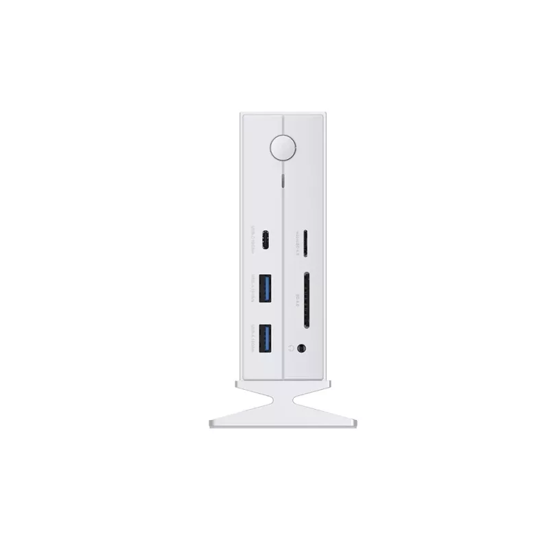 D-Link DUF-E01/E nešiojamojo kompiuterio dokas / prievado dubliatorius Laidinis Thunderbolt 4 Baltas