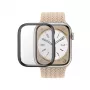 PanzerGlass ® Pilno rėmelio dėklas Apple Watch Series 9 | 8 | 7 | 45 mm | Juodas