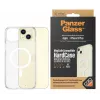 Apsauginis dėklas HardCase MagSafe PanzerGlass, skirtas iPhone 15 Plus – permatomas, pagamintas iš perdirbto plastiko, tinka 6,69 colio ekranui
