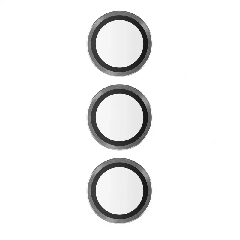 PanzerGlass Hoops kameros objektyvo apsauga Samsung Galaxy S23 FE juoda, atspari įbrėžimams ir smūgiams