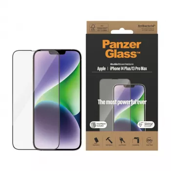 PanzerGlass ® Ekrano apsauga iPhone 14 Plus | 13 Pro Max | Ultra-Wide Fit su EasyAligner