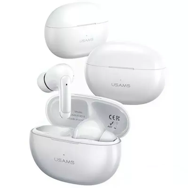 Bluetooth ausinės Usams TW S 5.3 X-Don Dual mic violetinės