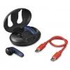 Hama Spirit Unchained ausinės True Wireless Stereo (TWS) į ausis įdedamos Skambučiai/Muzika Bluetooth juoda, mėlyna