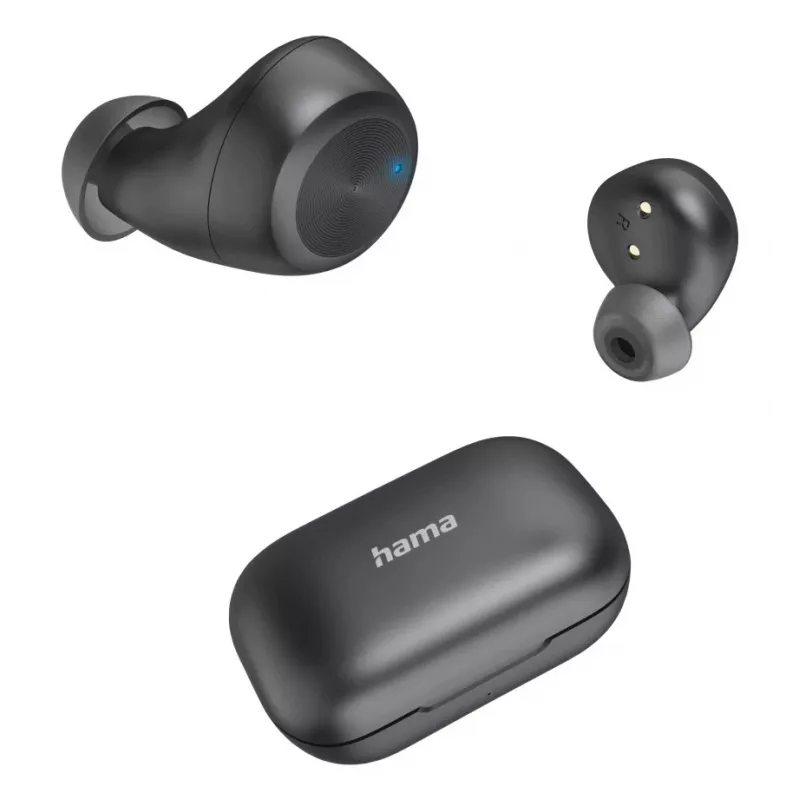 Hama Spirit Chop II ausinės True Wireless Stereo (TWS) į ausis įdedamos sportui Bluetooth juodos