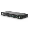 Lindy HDBaseT pristatymo sistema su valdymo klaviatūra, 3840 x 2160 pikselių, AV siųstuvas ir imtuvas, 70 m, laidinis, juoda, balta, HDCP