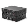 Lindy 100 m Cat.6 dvigalvis HDMI, USB ir RS-232 plėtiklis, siųstuvas ir imtuvas, laidinis, 100 m, Cat6, 1920 x 1080 pikselių, juoda