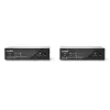 Lindy 100 m Cat.6 dvigalvis HDMI, USB ir RS-232 plėtiklis, siųstuvas ir imtuvas, laidinis, 100 m, Cat6, 1920 x 1080 pikselių, juoda