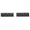 Lindy 100 m Cat.6 dvigalvis HDMI, USB ir RS-232 plėtiklis, siųstuvas ir imtuvas, laidinis, 100 m, Cat6, 1920 x 1080 pikselių, juoda