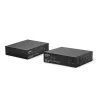 Lindy 100 m Cat.6 dvigalvis HDMI, USB ir RS-232 plėtiklis, siųstuvas ir imtuvas, laidinis, 100 m, Cat6, 1920 x 1080 pikselių, juoda