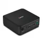Lindy 2 prievadų C tipo, DisplayPort 1.2 KVM jungiklis, 3840 x 2160 pikselių, 4K Ultra HD, pilkas