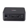 Lindy 2 prievadų C tipo, DisplayPort 1.2 KVM jungiklis, 3840 x 2160 pikselių, 4K Ultra HD, pilkas