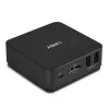 Lindy 2 prievadų C tipo, DisplayPort 1.2 KVM jungiklis, 3840 x 2160 pikselių, 4K Ultra HD, pilkas