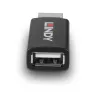 Lindy 71263 USB Type A lyčių keitiklis, juodas