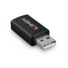 Lindy 71263 USB Type A lyčių keitiklis, juodas